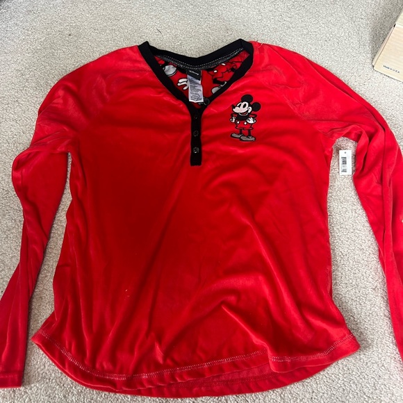 Mickey Mouse Adult Pajamas - Picture 2 of 2